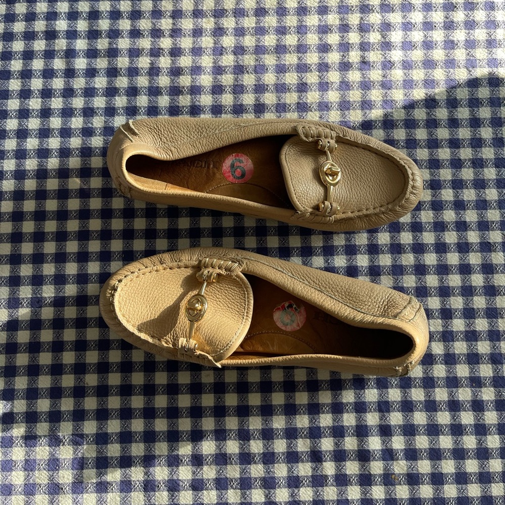 Leather COACH Mules Size 6